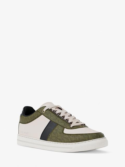 MICHAEL KORS Brady Mixed-Media Sneaker