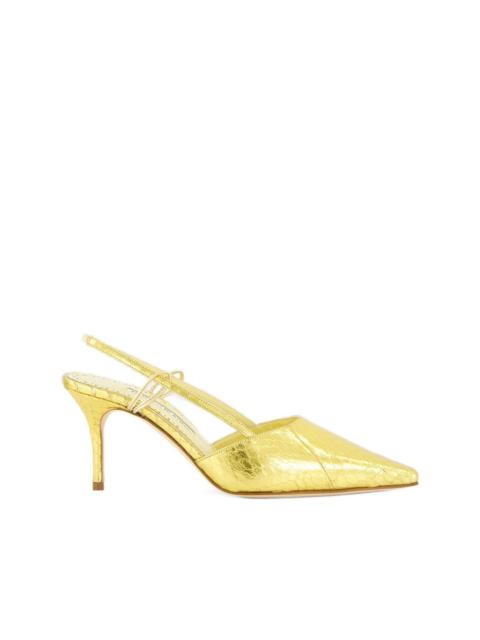 Manolo Blahnik 70mm Touki slingback pumps