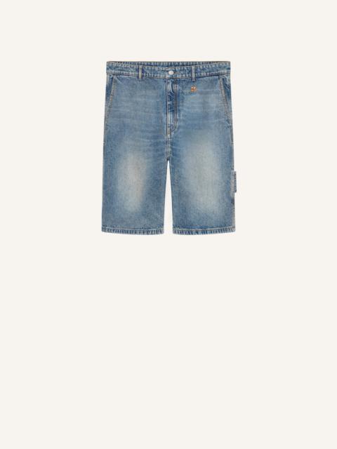 courrèges HAMMER DENIM SHORT