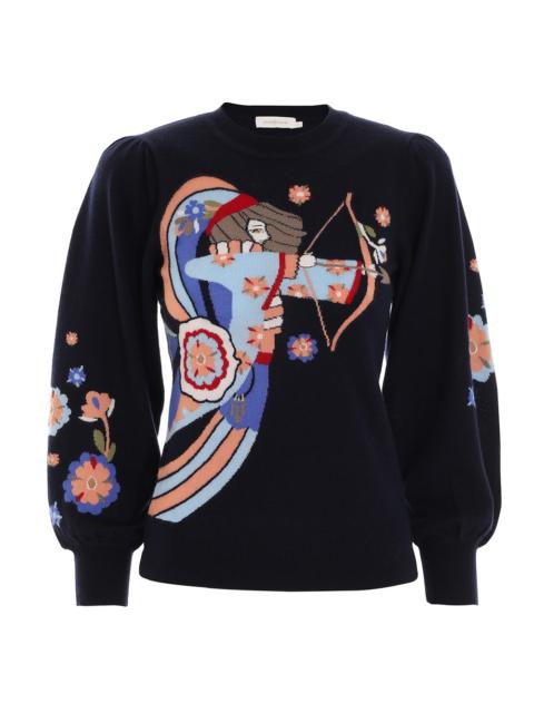 Zimmermann KALEIDOSCOPE GEMINI SWEATER