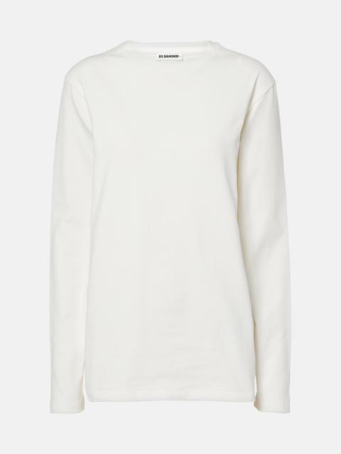 Jil Sander Cotton jersey top