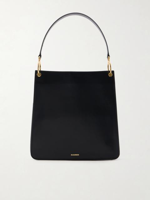Jil Sander Otto Medium Leather Shoulder Bag