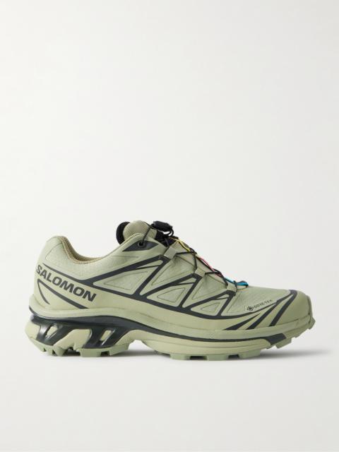 SALOMON Xt-6 Tpu-trimmed Gore-tex Mesh Sneakers
