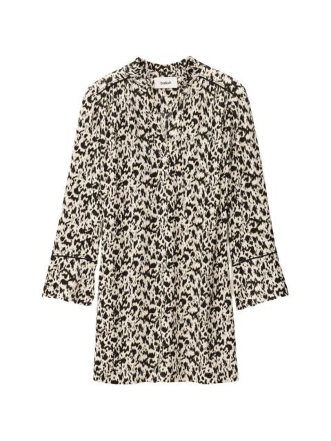 ba&sh Perla V-neck printed dress