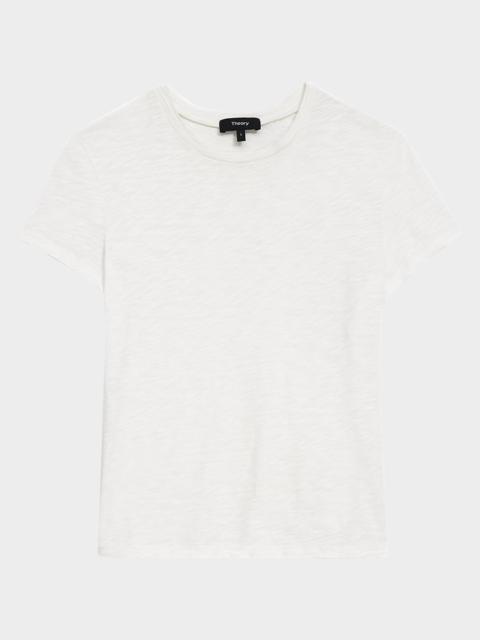 Theory Tiny Tee 2 Nebulous Organic Cotton Top