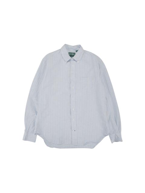 Gitman Vintage Blue Japanese Striped Oxford