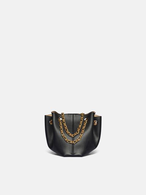 Nanushka THE GATHER BUCKET - Vegan nappa bucket bag - Black