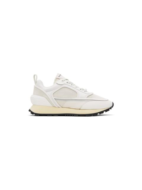 Balmain White Racer Sneakers