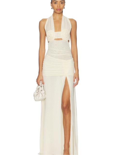 BEC + BRIDGE Viola Spiral Maxi Dress