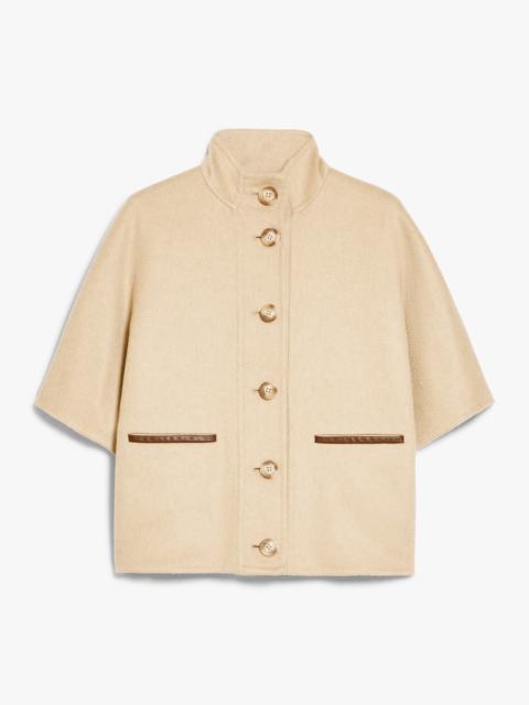 Max Mara Short cashmere cape