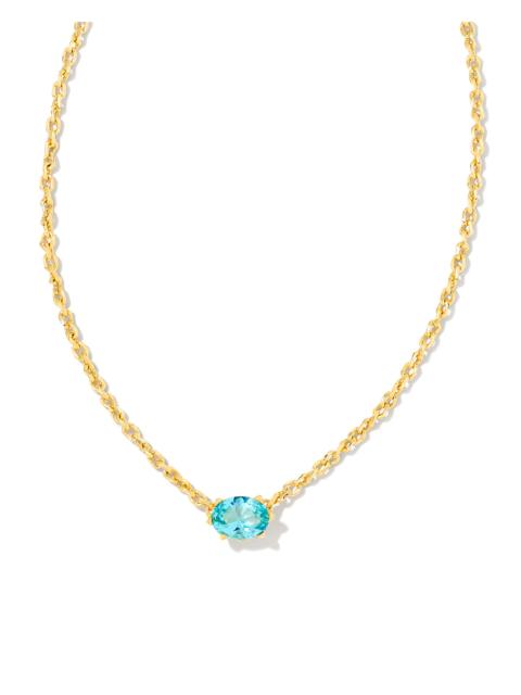 KENDRA SCOTT Cailin Gold March Pendant Necklace