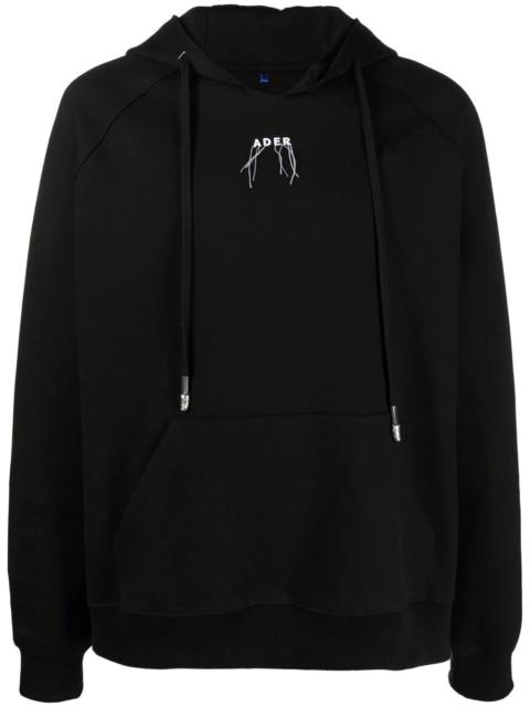 ADER error logo-embroidered hoodie