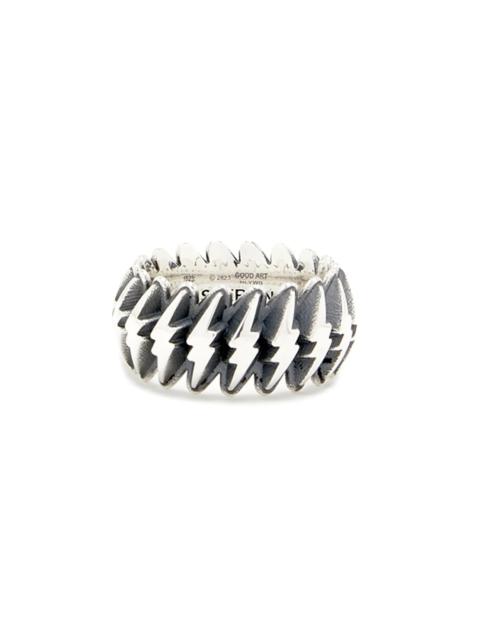 Men's Shazam Model 25 Sterling Silver Ring