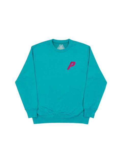 PALACE Palace Flocka P Crew Sea Green/Pink