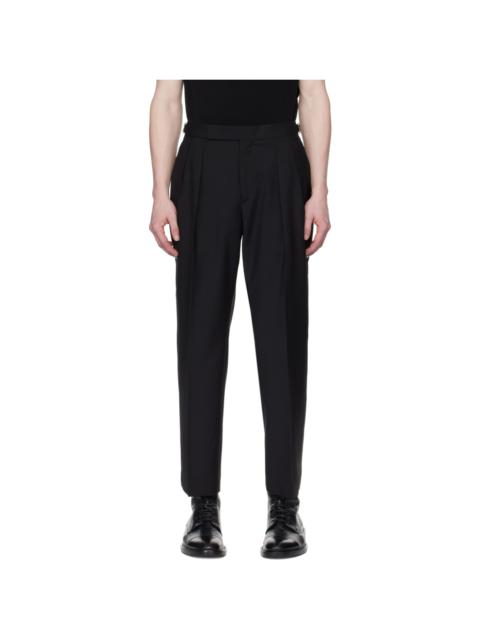 Paul Smith Black Pleated Trousers