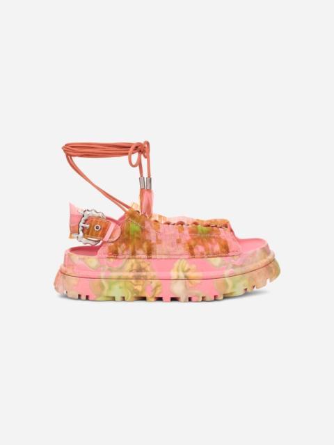 UGG ® Women's ® CS Goldenglow Sandal Satin Sandals in Pink Floral