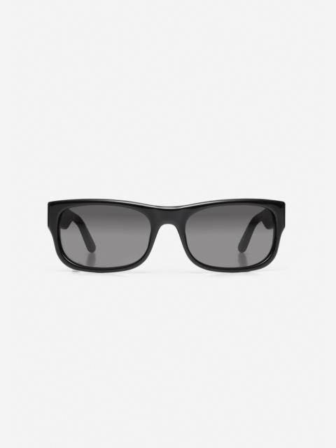 MAGDA BUTRYM Rectangular sunglasses in black
