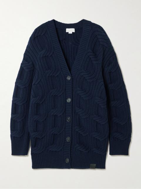 Stella McCartney Cable-knit Wool Cardigan