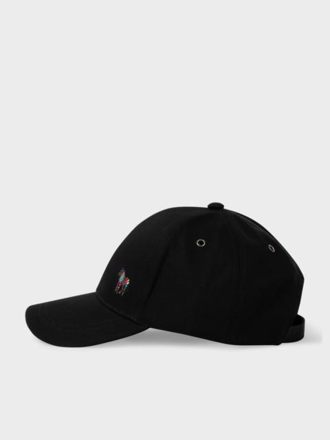 Paul Smith Organic Cotton Zebra Logo Baseball Cap