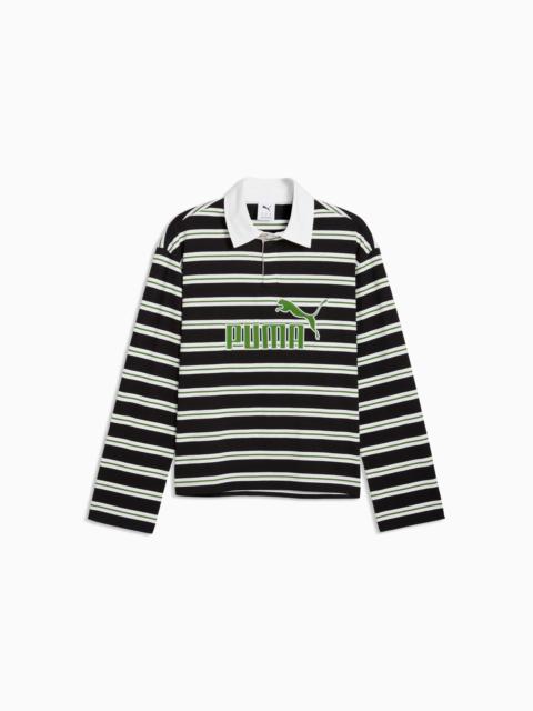 PUMA PUMA Elevated Essentials Men's Relaxed Rugby Polo