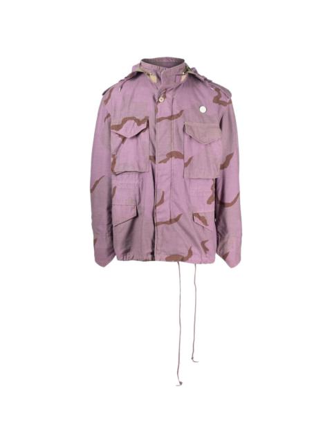 OAMC abstract-print cotton-blend jacket