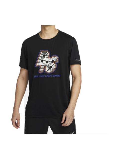 Nike Nike Running Energy Rise 365 Dri-Fit Short Sleeve Running Top 'Black' FN3295-010