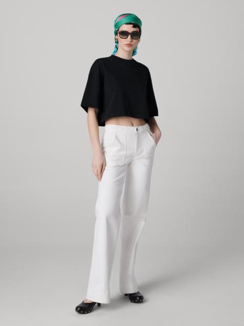 DIANE VON FURSTENBERG Gloria Cotton Top