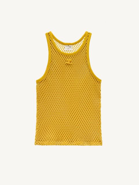 courrèges MESH TANK TOP