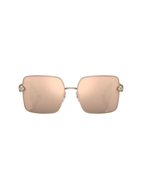 BVLGARI Serpenti square-frame sunglasses