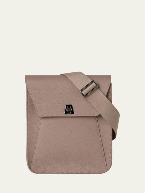AKRIS Anouk Small Leather Messenger Bag