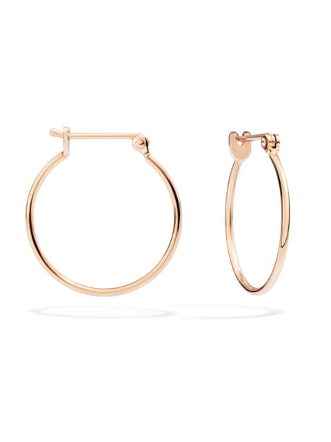 DoDo ROSE GOLD ESSENTIALS HOOP EARRINGS