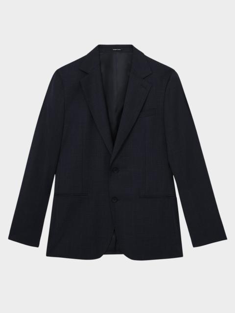 REISS Men's Hatch Textured Single-Breasted Sport Coat