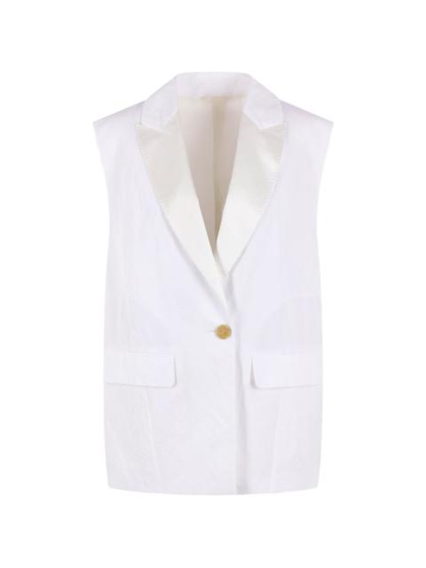 Brunello Cucinelli single-breasted gilet