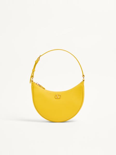Valentino VLOGO SIGNATURE MINI HOBO BAG IN GRAINY CALFSKIN