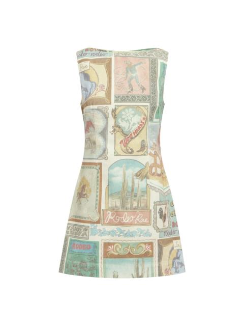 ALÉMAIS Andie Denim Mini Dress