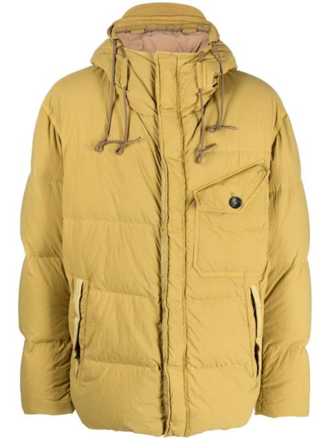 Ten C hooded down puffer jacket