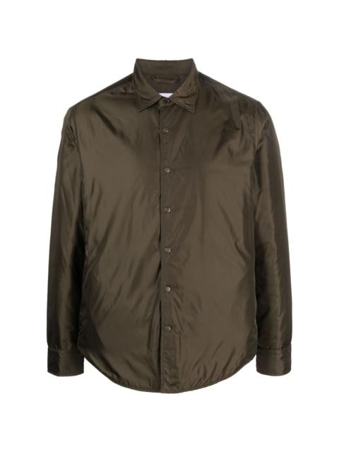 Aspesi Lilo taffeta padded overshirt