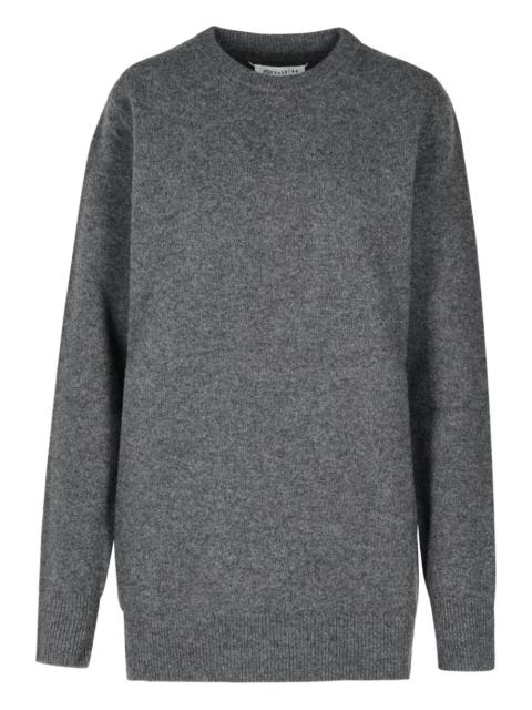 Maison Margiela ribbed crew neck sweater