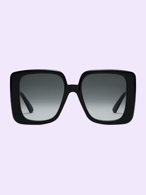 GUCCI Oversized rectangular sunglasses