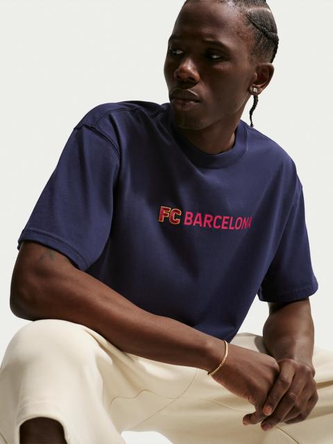 Nike FC Barcelona Premium Men's Nike Soccer T-Shirt