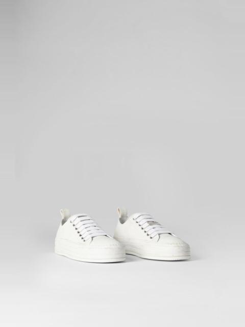 Ann Demeulemeester Gert Low Top Sneakers Crosta Painted White