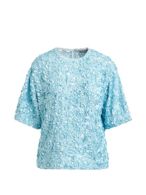 ESSENTIEL ANTWERP sequin blouse