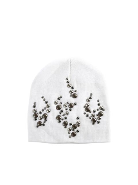 HELLSTAR stud-embellished beanie hat