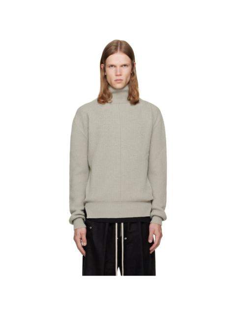 Rick Owens Gray Tower Turtleneck