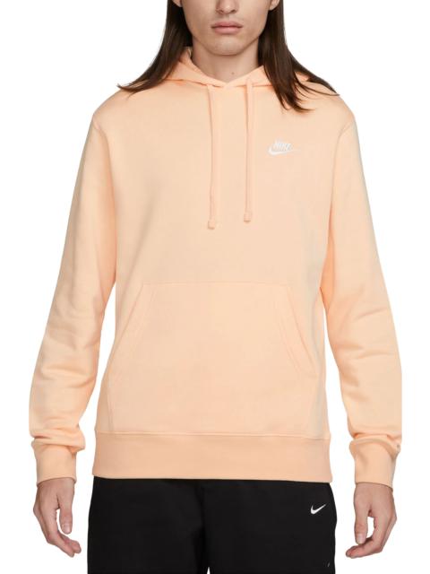 Sportswear Club Hoodie in Ice Peach/Ice Peach/White