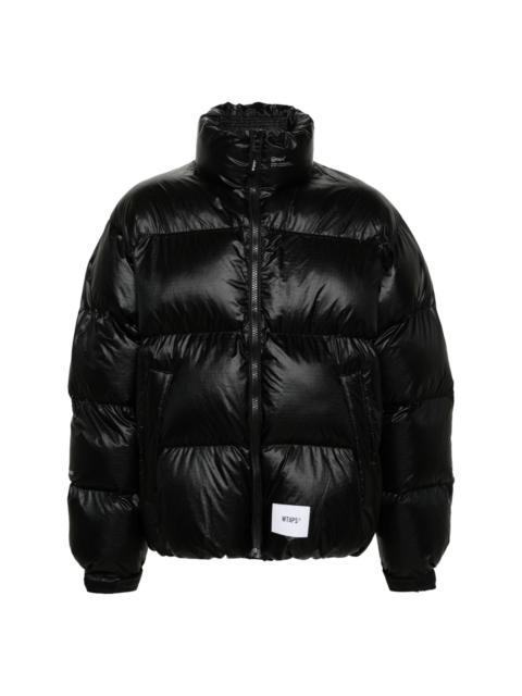 WTAPS Black 8 Ripstop Puffer Jacket | brownsfashion | REVERSIBLE