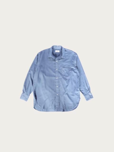 HERILL Cotton Cashmere Shirt - Sax