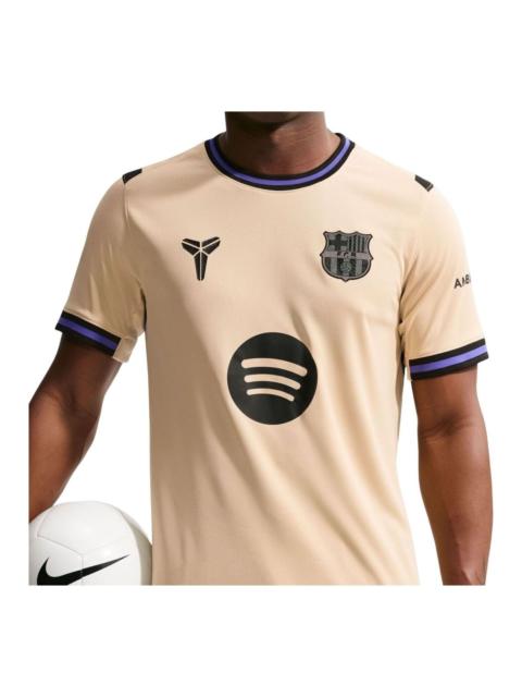 Nike Nike Kobe x F.C. Barcelona 2025/26 Stadium Away Dri-FIT Replica T-Shirt 'Team Gold Persian Violet Bl