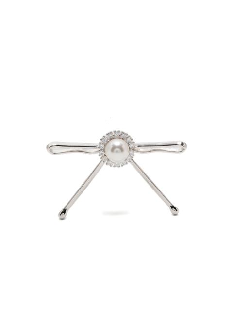 SHUSHU/TONG ribbon earrings