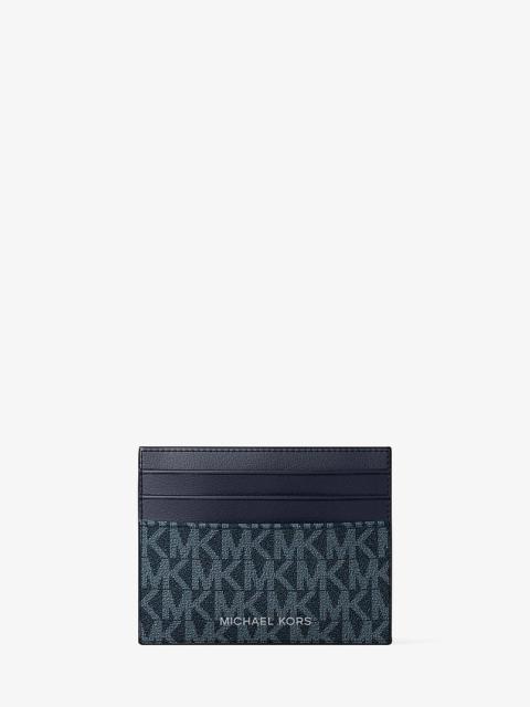 MICHAEL KORS Cooper Signature Logo Card Case